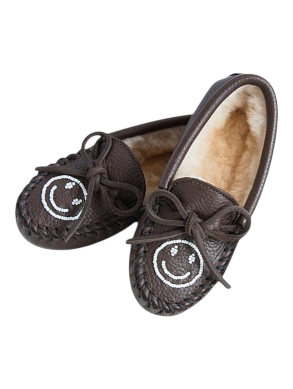Minnetonka Smiley Face Moccasins